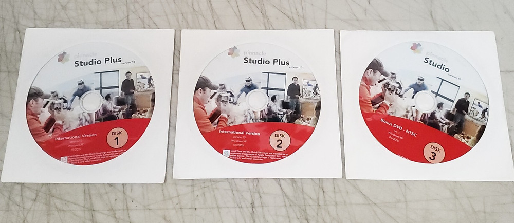 Pinnacle Studio Plus 10.0 - Video Editing 3 DVD