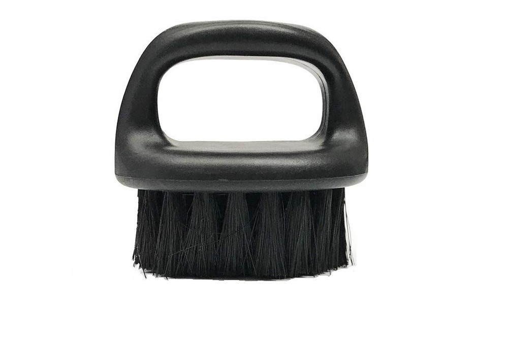 IBC Black Medium Firm Knuckle Brush - 2 PACK