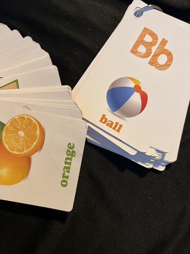 2 Sets Star Right MULTI-SKILLFLASH Cards Alphabet & First Words