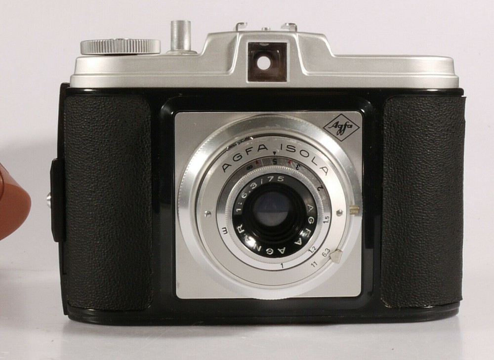 PRL) AGFA ISLAND 1 ANALOG CAMERA + COLLECTION GERMANY CASE