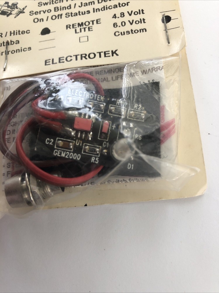 Gem 2000 Onboard Multi Function R/C Electronic Gaurdian Airtronics 6.0 Volt, NIP