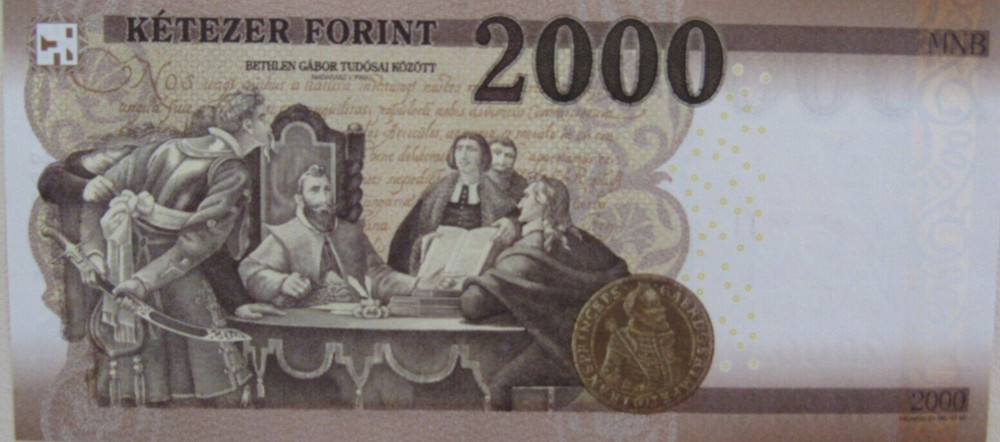 Hungary: 2000 Forints 2016 UNC Condition!