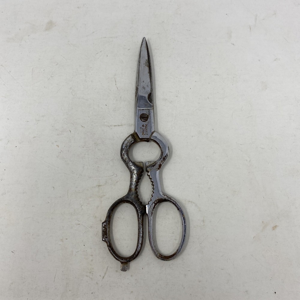 Kitchen Scissors, 8”, Chrome Marks 201C, Italy