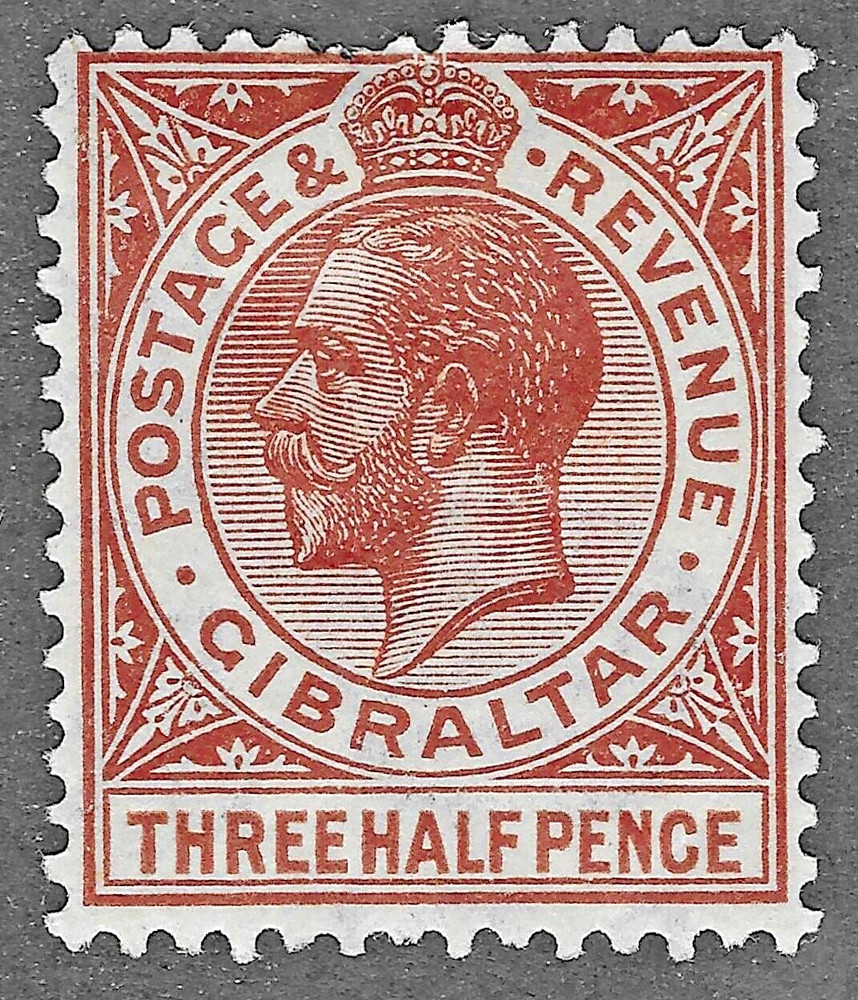Gibraltar (1922) - Scott # 78a,   MH