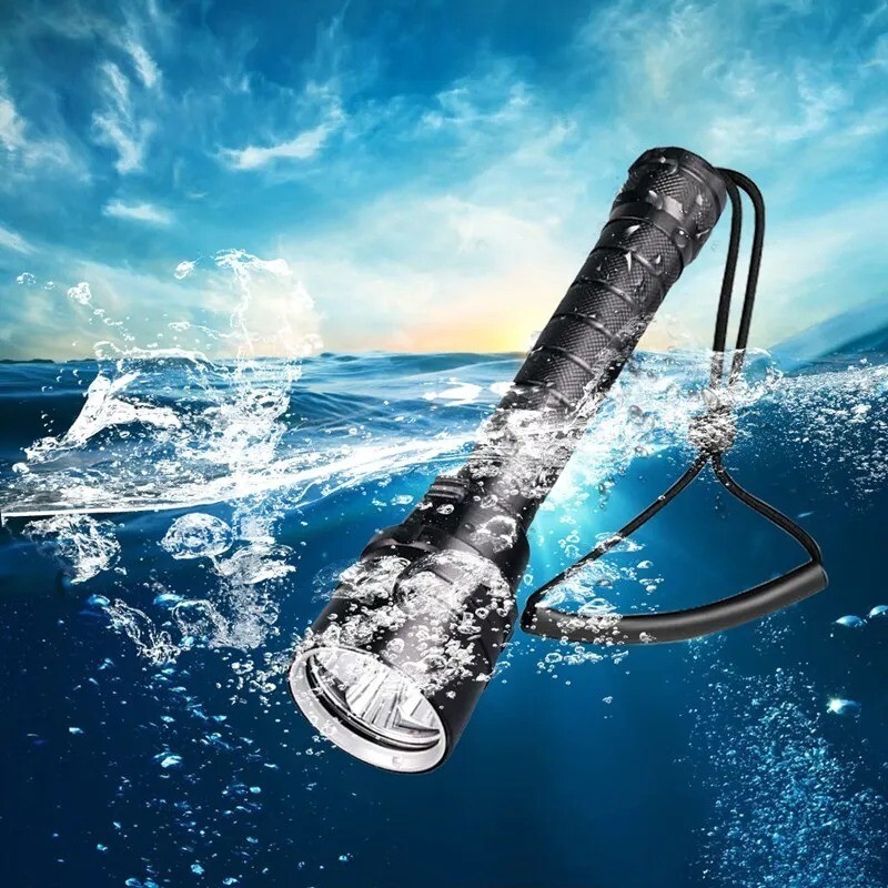 3/5LEDS Dive Light 8000LM Led Scuba Diving Flashlight LED Underwater Torch