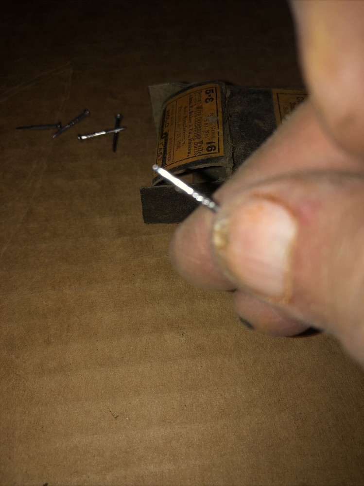 Hold fast Antique nails