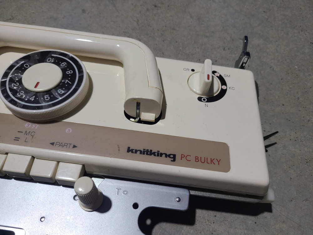 KnitKing PC Bulky Knitting Machine Carriage Part Only