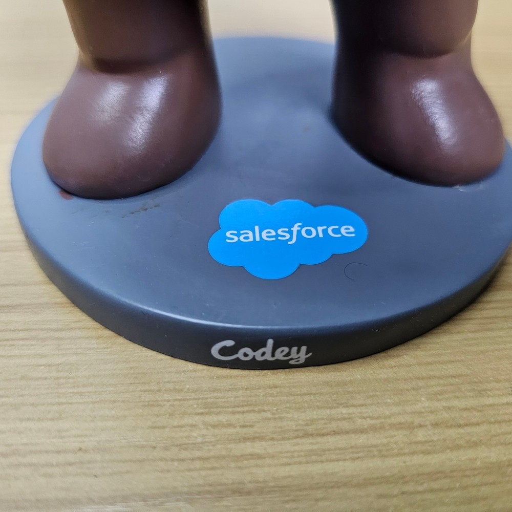 Salesforce Codey the Bear Figure Statue Promo
