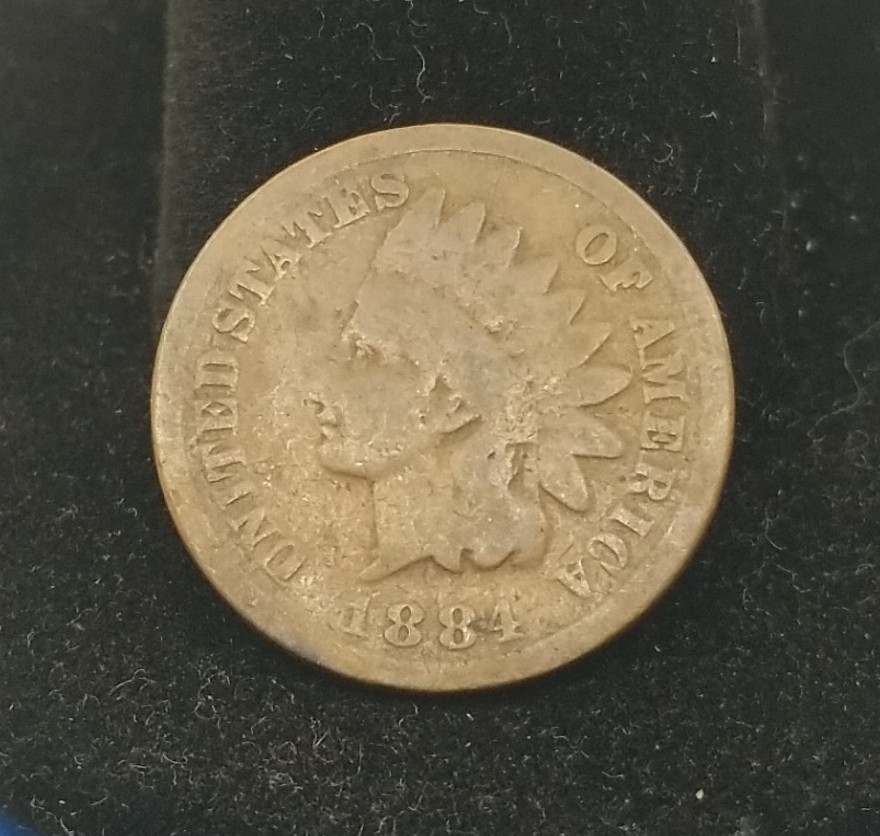 1884 Indian Head Cent #21202