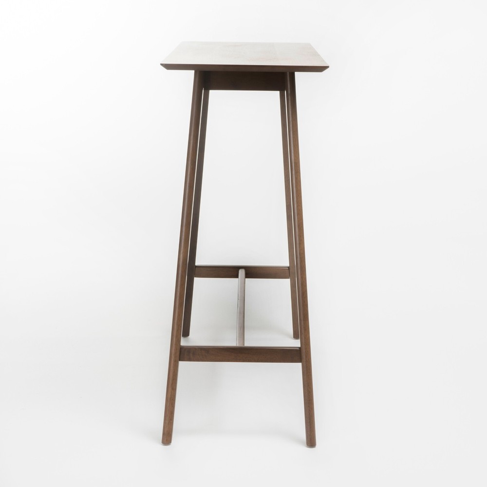 Margaret Mid-Century Rectangular Bar Table with Tapered Legs