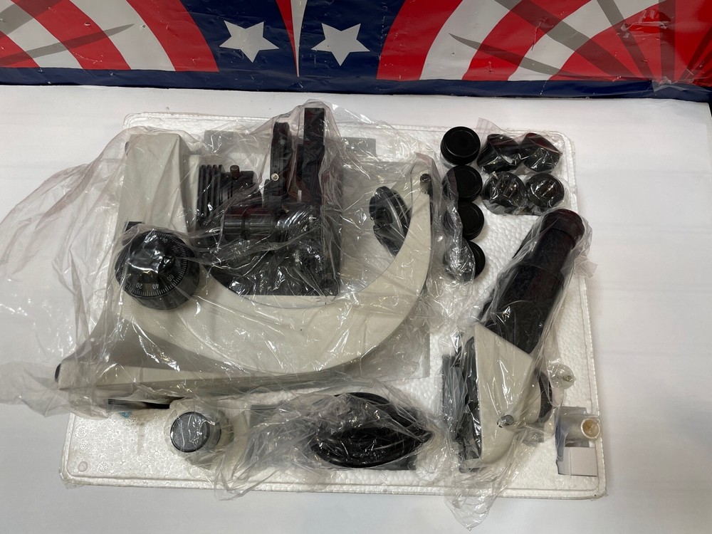 VanGuard 1333PHi 1300 Series Compound Trinocular Microscope Plan Achromatic READ