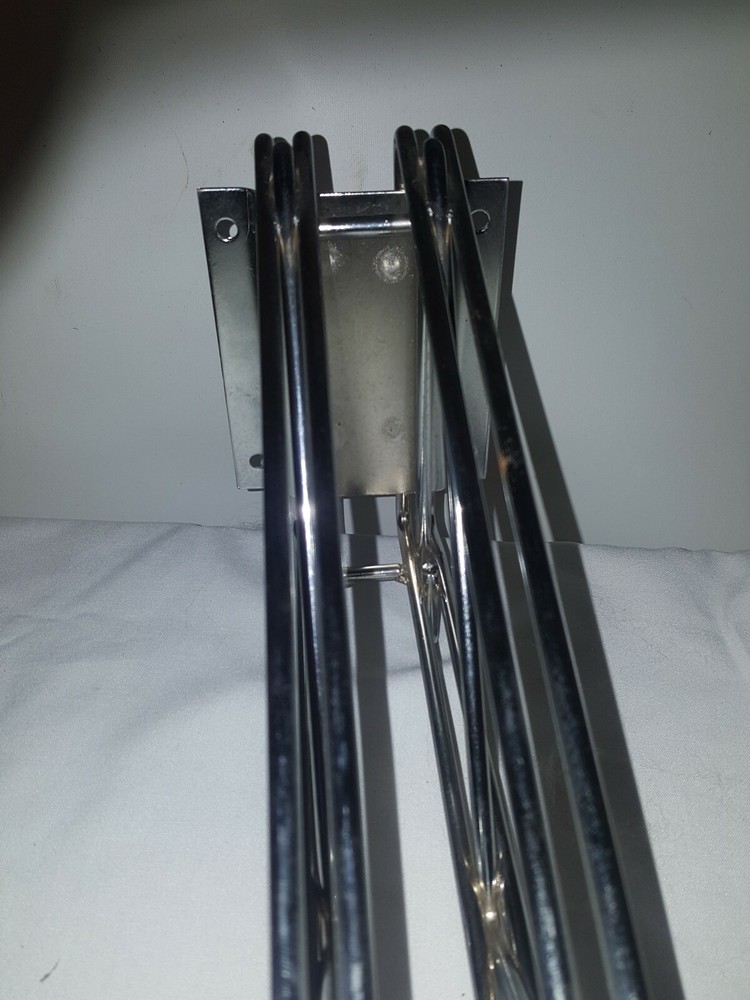 Restaurant Direct Wall Bracket, Double Shelf Support, Chrome 6 available