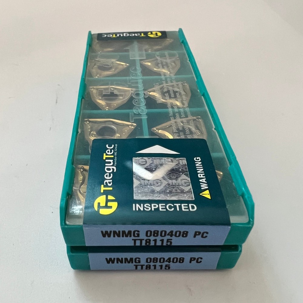 10Pcs/BOX Taegutec WNMG080408PC TT8115