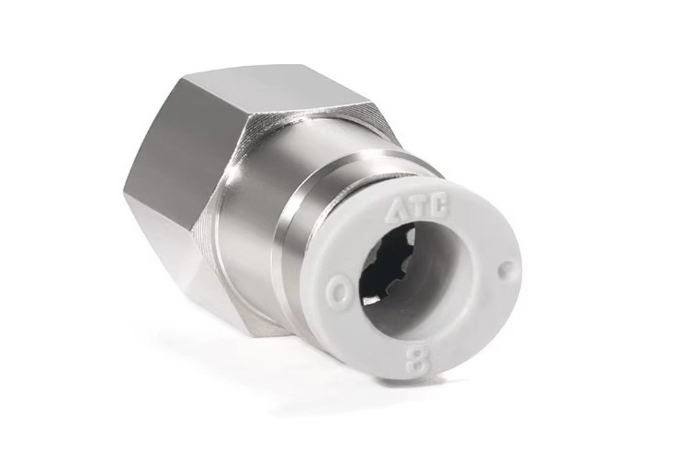 10pcs AirTAC   Quick-connect Coupling  APCF8-01  New