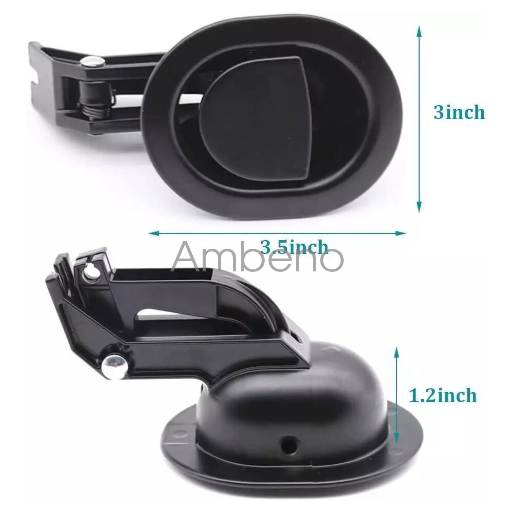 2PCS Recliner Replacement Pull Handle Chair Sofa Couch Release Lever Universal