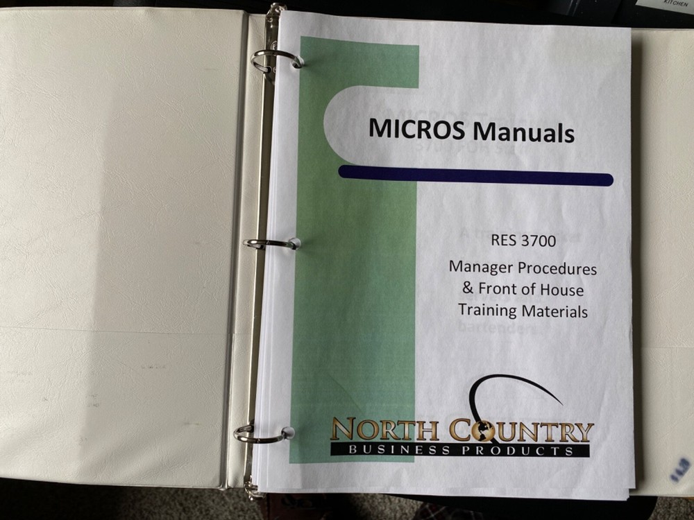 Oracle MICROS POS system 3700, 2 Terminals & Printers, Kitchen Printer, Server