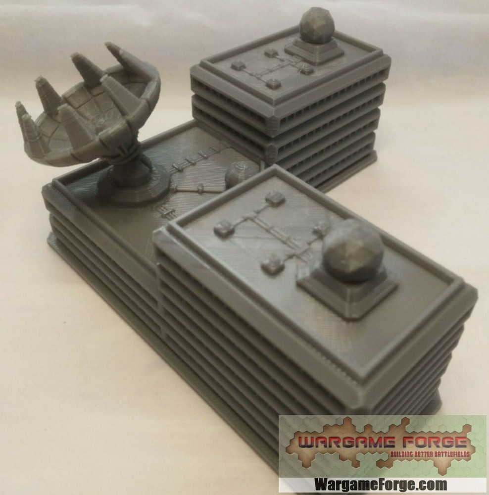Communications Center - Tabletop Wargame Terrain Battletech Warhammer