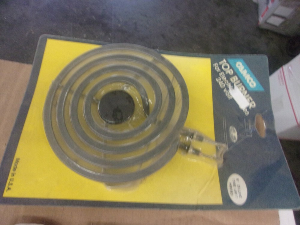 Camco 00263 6" Universal Deluxe Plug-In Top Replacement Burner Element For G.E.