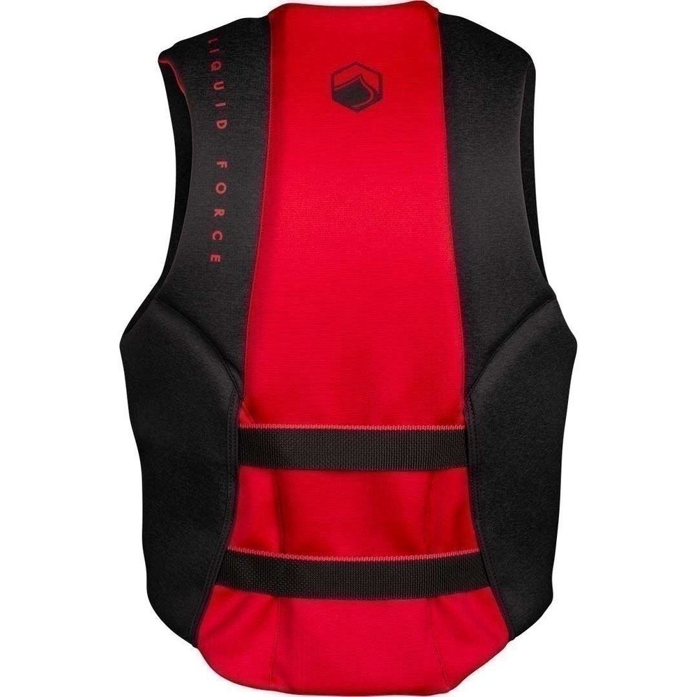 Liquid Force Rush CGA Life Jacket, Black/Red XL