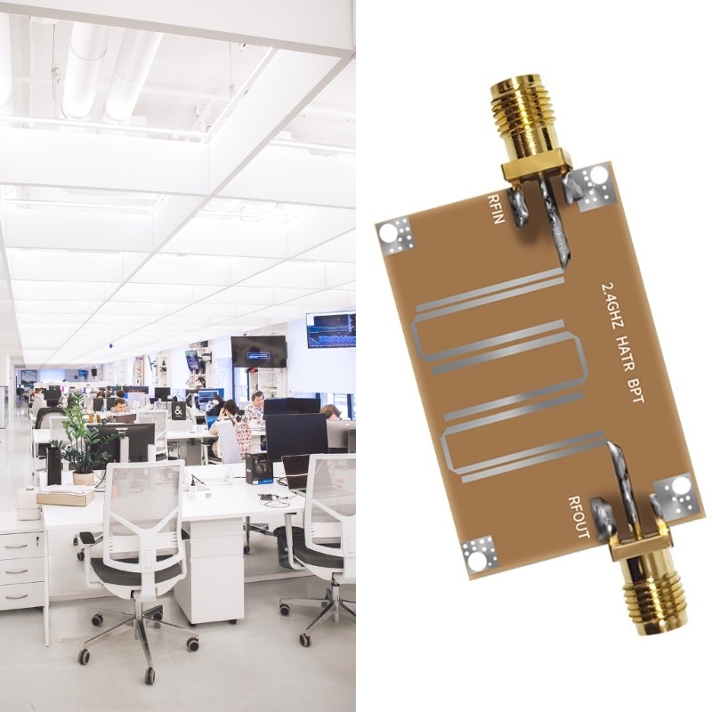 Improve Signal Quality with 2.4GHZ Microstrip Bandpass Filter Replace Accessory