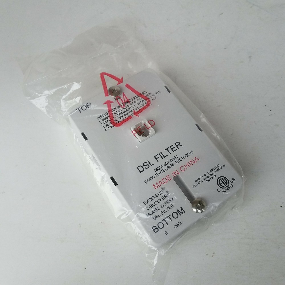 Excelsus Z-Blocker DSL Filter Z-330W