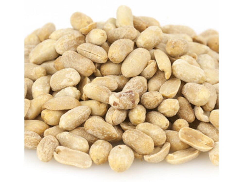 PEANUTS - Dry Roasted Salted Blanched Peanuts - Select Weight