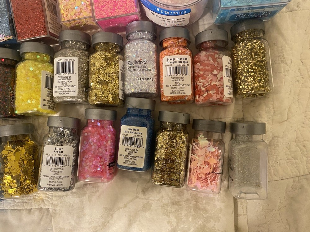 Craft Glitter/ Sticker Lot