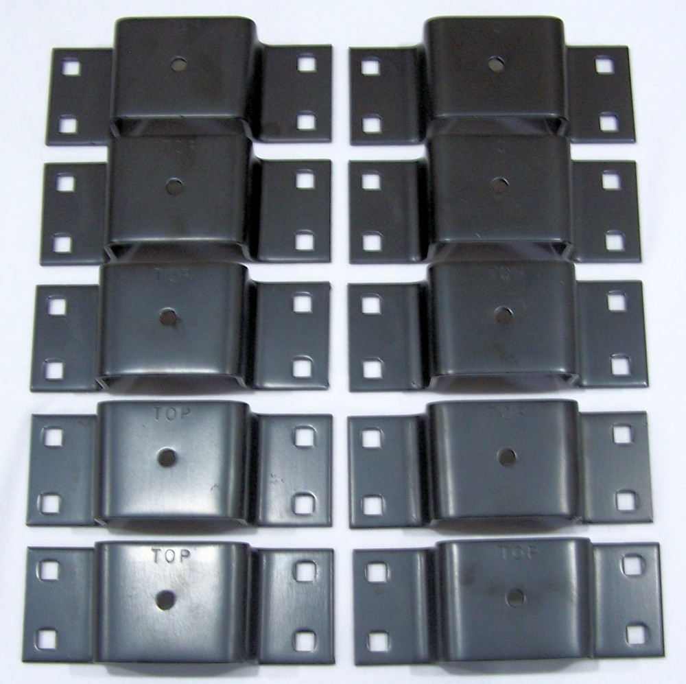 10-Pack Bolt-on Tapered Stake Pocket For Trucks & Trailers - PK-BSP