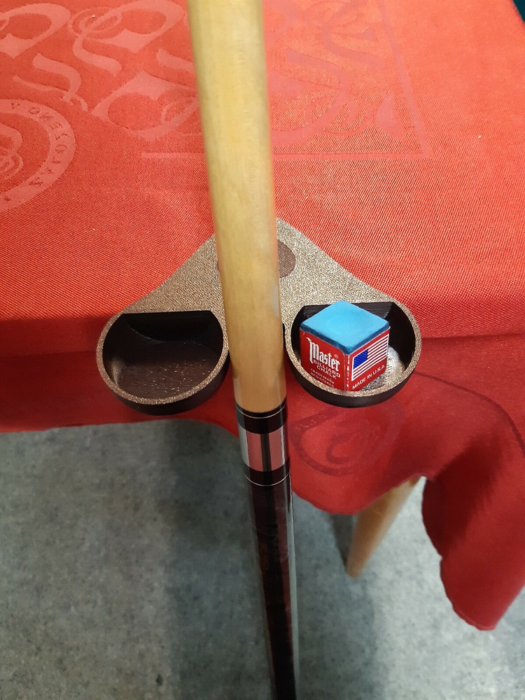 Cue and Chalk Holder