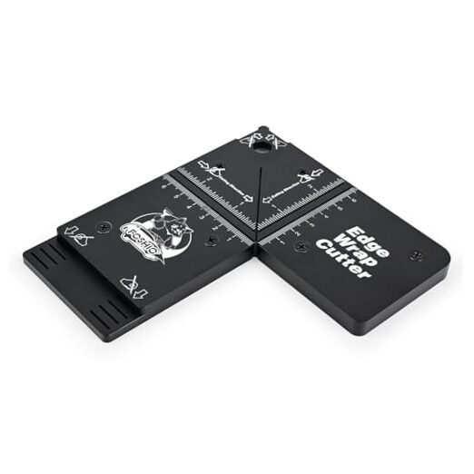 Aluminum Edge Wrap Cutting Template Tool, Template Ruler Drafting Tools for
