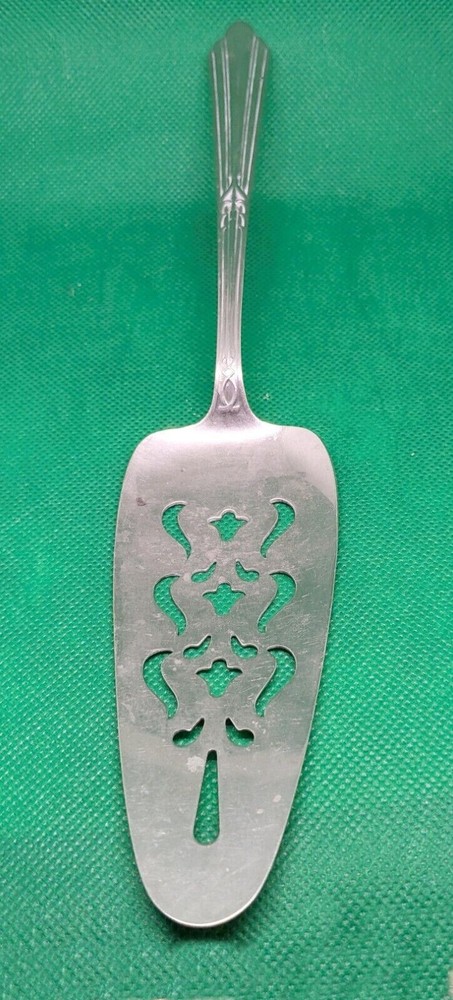 Caroline Vintage Silver Plate 10.5" Long Pie Server