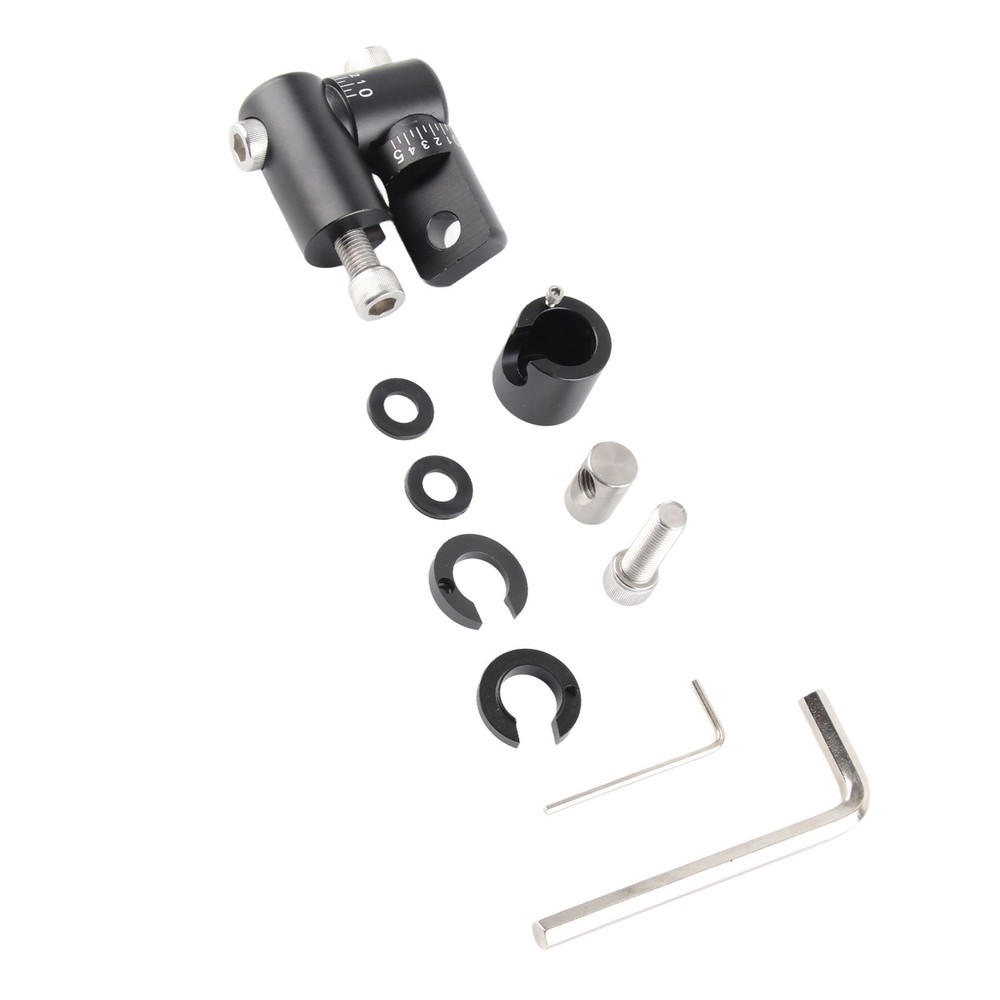 Adjustable Compound Bow Rod Stabilizer Archery Single Sided V‑Bar for Quick WT