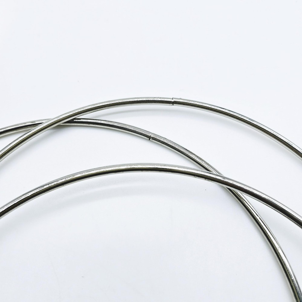 6-Pcs Chinese Linking Rings Magic Trick Set 22cm Stage Performance