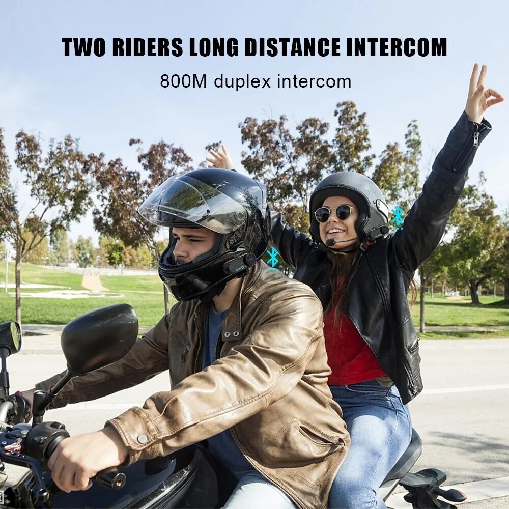 Freedconn TCOM VB Motorcycle Helmet Intercom Bluetooth Headset Wireless