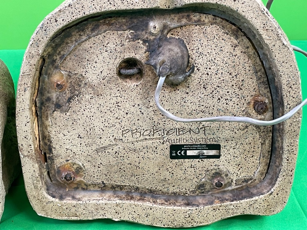 Proficient Audio system Landscape Speakers - Pair - Used As Pictured