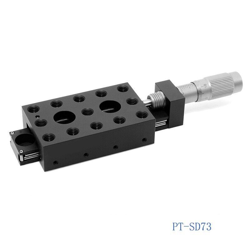 Single Axis Displacement Translation Platform High-Precision Manual Linear Stage