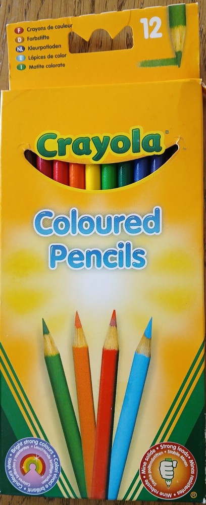 Crayola 12 pack coloured pencils