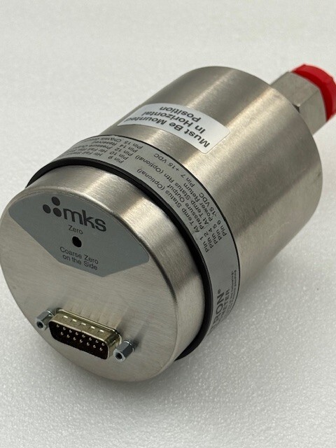 MKS Instruments E28B-24565 Range 0.1 Torr Baratron Etch Manometer Used