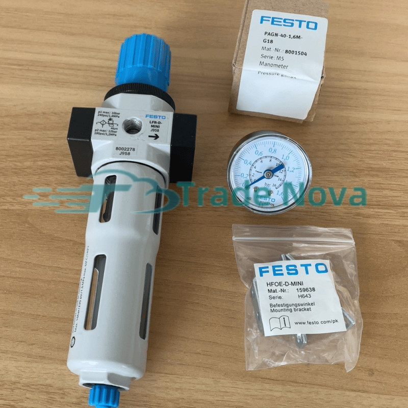 1PC Original FESTO LFR-1/8-D-MINI-MPA 8002278 Pressure reducing valve