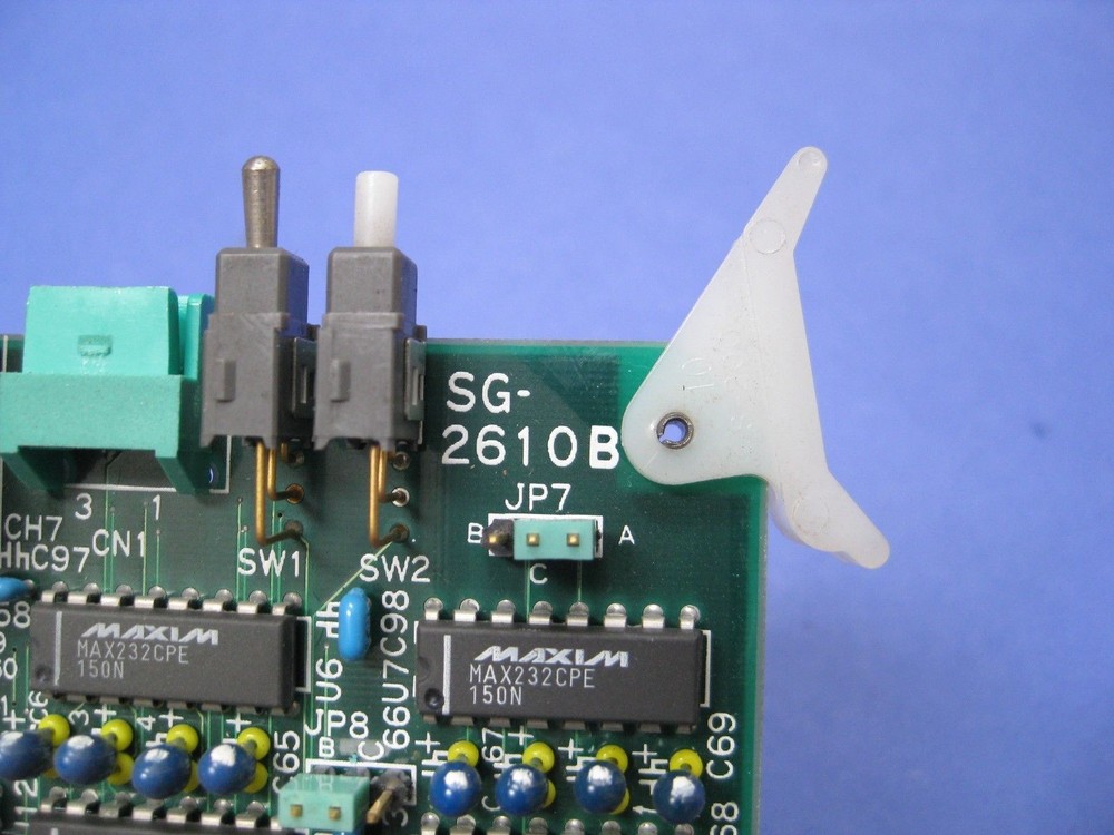 TEL Tokyo Electron SG-2610B PCB for a 3100 CTL Control Unit - Modified Connector