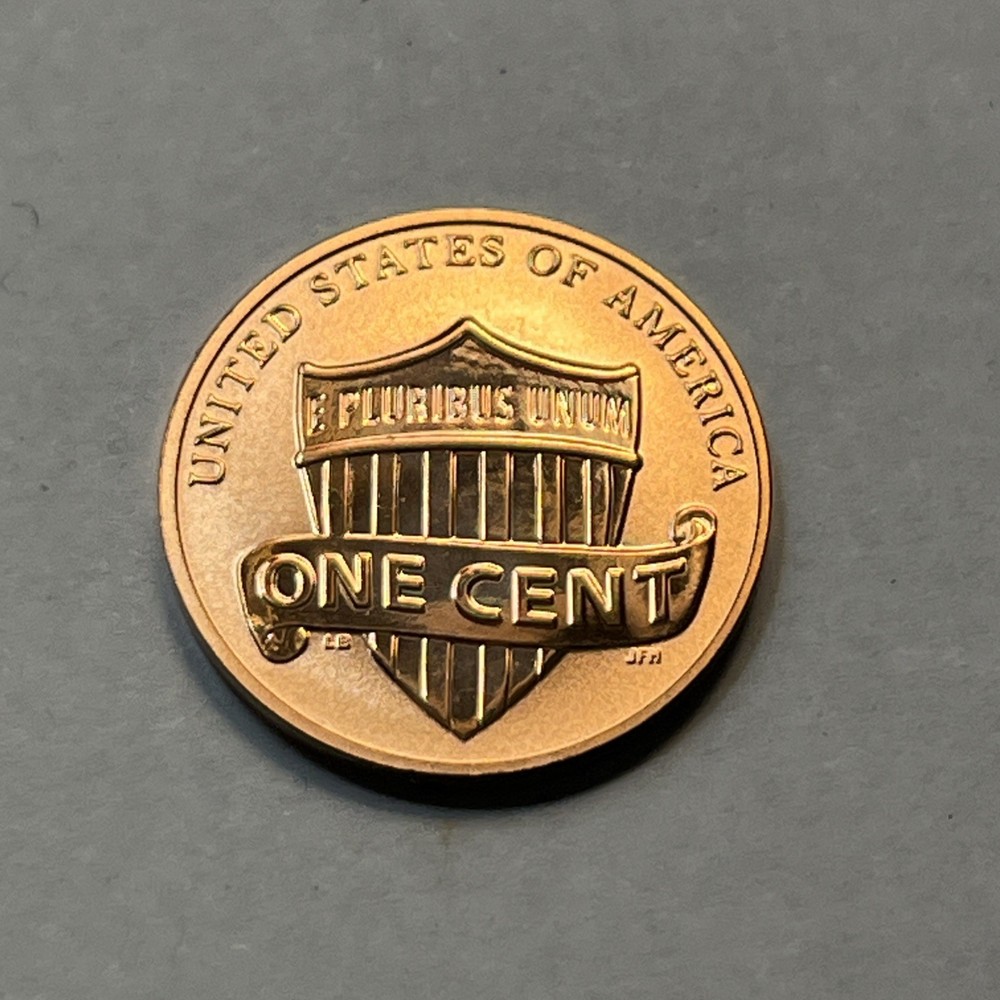 Scarce 2018-S Reverse Proof Lincoln US 1c Shield Cent Special Finish Penny