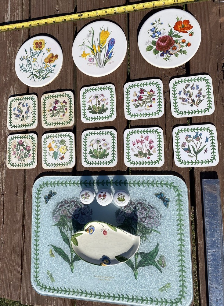 6pc Portmeirion Tea Set