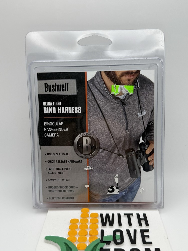 Bushnell Ultra Light Binocular Harness Quick Release Multi Configuration Design