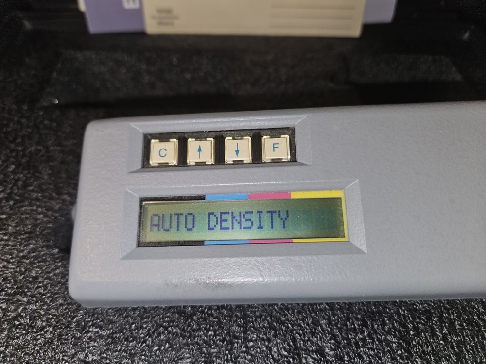 Cosar 202 (200 Series) Reflection Densitometer Graphics Microsystems Inc w/ Case