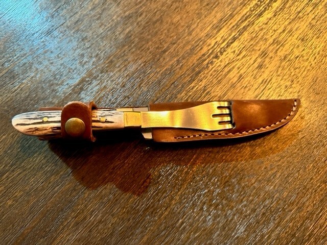 Handcrafted Barbeque Set of Still Knive and fork