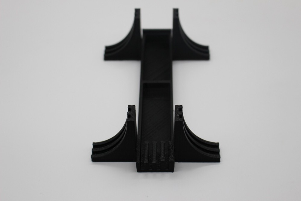 Black PS2 Slim 3D Printed Vertical Stand PlayStation 2