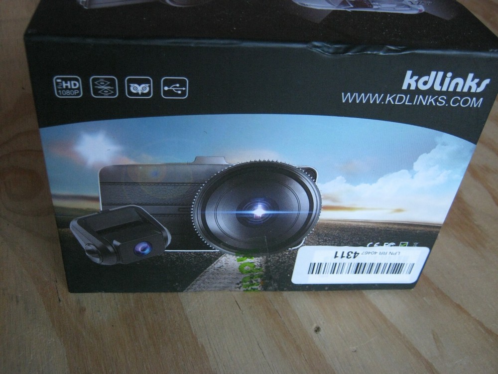 KDLINKS DX2 Car Camcorder DashCam 290* Wide Angle Coverage