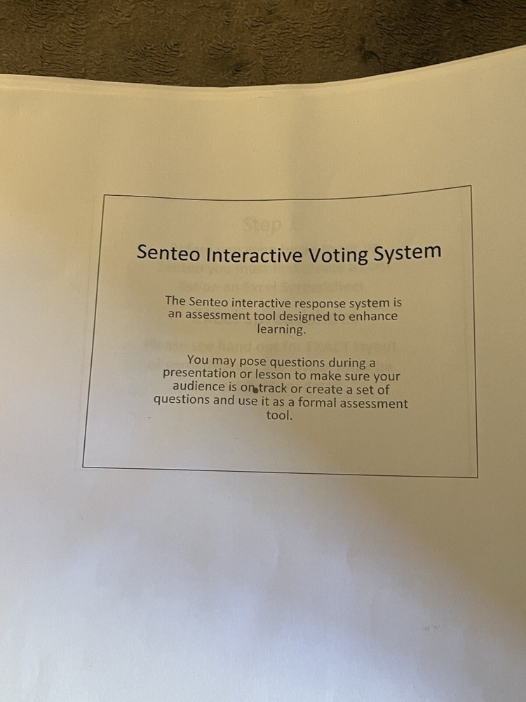 SMART Technologies Senteo 31 Remotes Case and Receiver all working