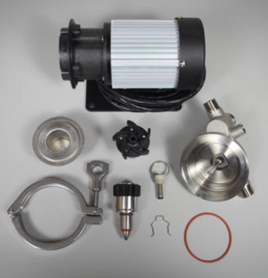120V US Blichmann Riptide Brewing Pump - Hombrew Beer Wine Food Grade Stainless