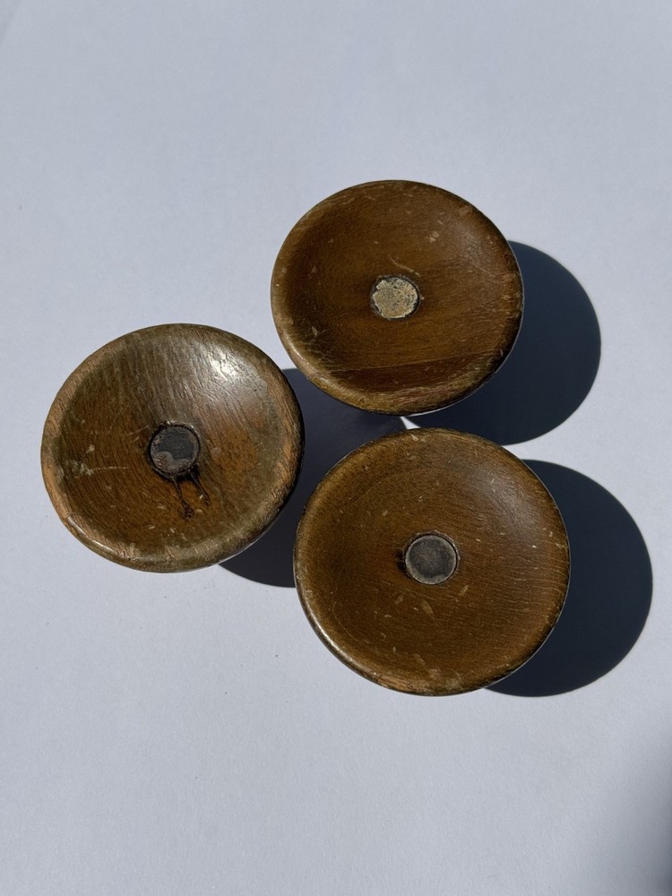 Vintage Mid Century George Nelson Herman Miller "Cupcake" Pulls